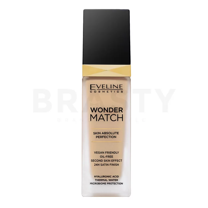 Eveline Wonder Match Skin Absolute Perfection dlhotrvajúci make-up pre zjednotenú a rozjasnenú pleť 20 Medium Beige 30 ml