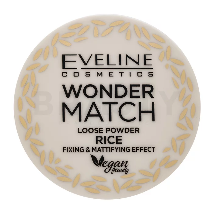 Eveline Wonder Match Loose Powder poeder voor een uniforme en stralende teint Rice 6 g