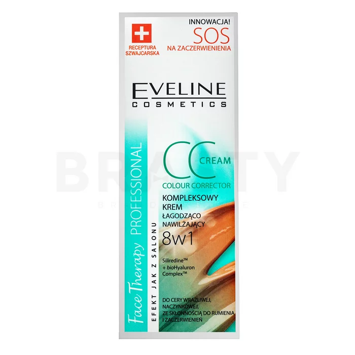 Eveline SOS CC Cream Colour Corrector CC room tegen huidonzuiverheden 30 ml