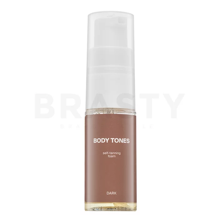 Body Tones Self-Tanning Foam - Dark önbarnító hab az egységes és világosabb arcbőrre 30 ml