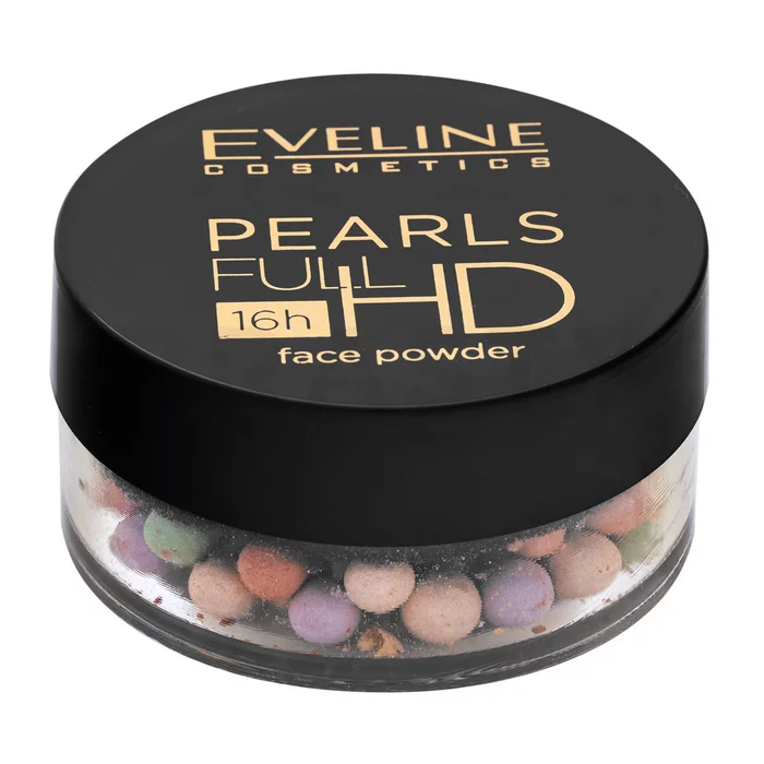 Eveline Pearls Full HD 16h Face Powder getinte gezichtsparels voor een uniforme en stralende teint 6 ml