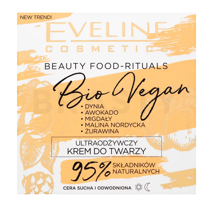 Eveline Bio Vegan Ultra-Nourishing Face Cream crema nutriente per pelli secche 50 ml