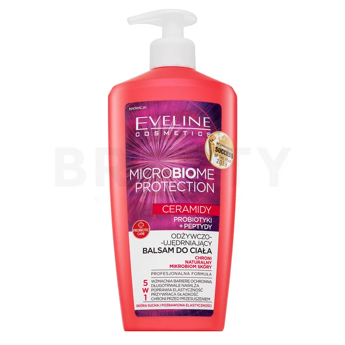 Eveline Microbiome Protection Nourishing And Firming Body Balm лифтинг крем за подсилване с овлажняващо действие 350 ml