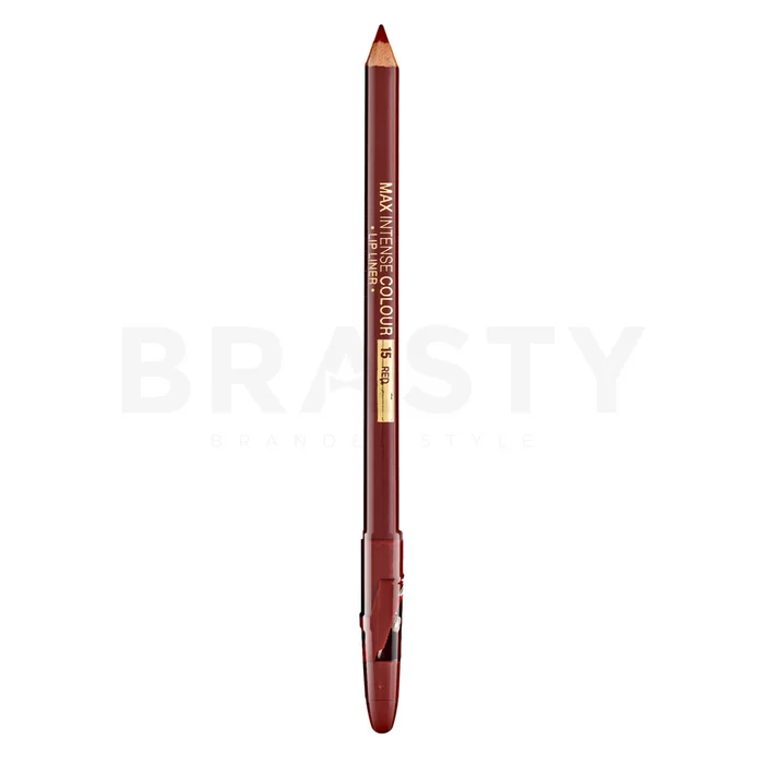 Eveline Max Intense Colour Lip Liner matita labbra con temperamatite 15 Red