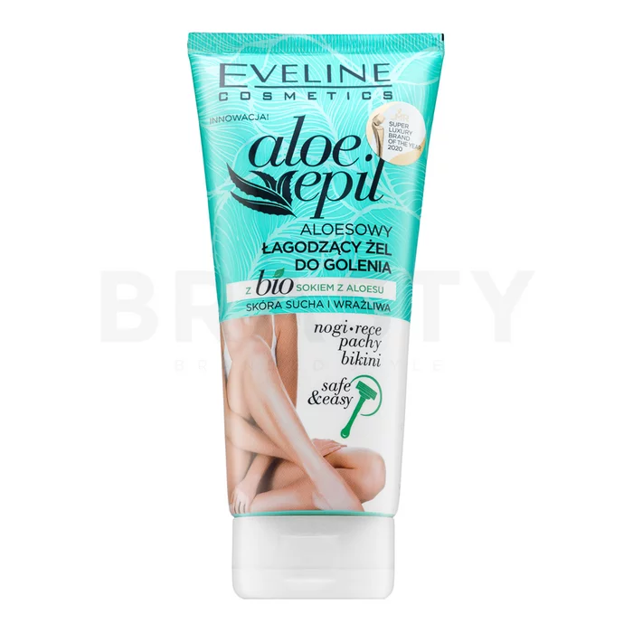 Eveline Aloe Epil Soothing Shaving Gel Aloe Vera scheergel met hydraterend effect 175 ml