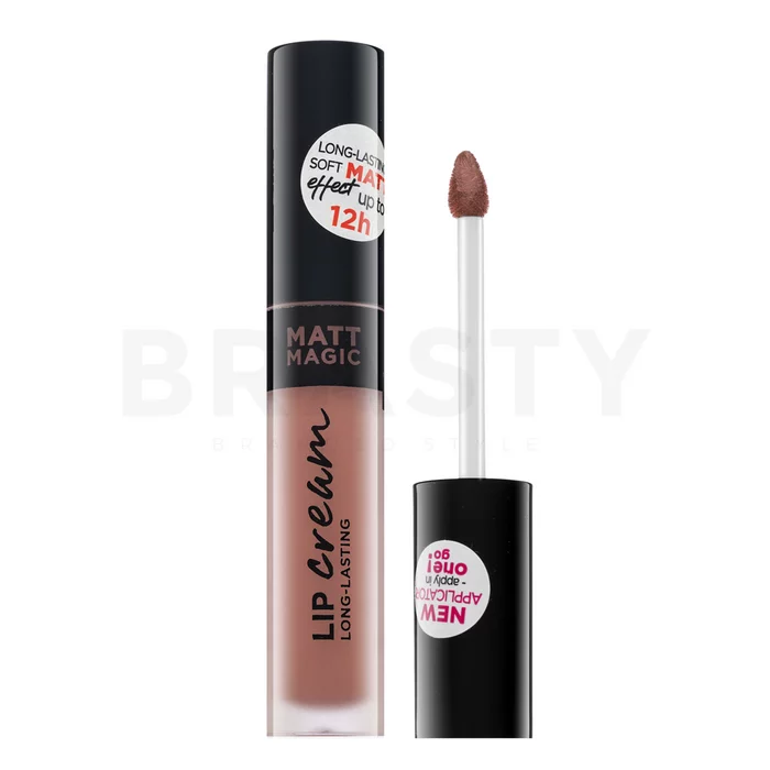 Eveline Matt Magic Lip Cream vloeibare lippenstift voor een mat effect 21 Tender Beige 4,5 ml