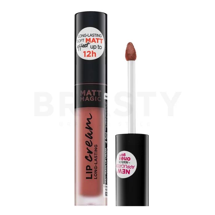 Eveline Matt Magic Lip Cream vloeibare lippenstift voor een mat effect 02 Cashmere Nude 4,5 ml