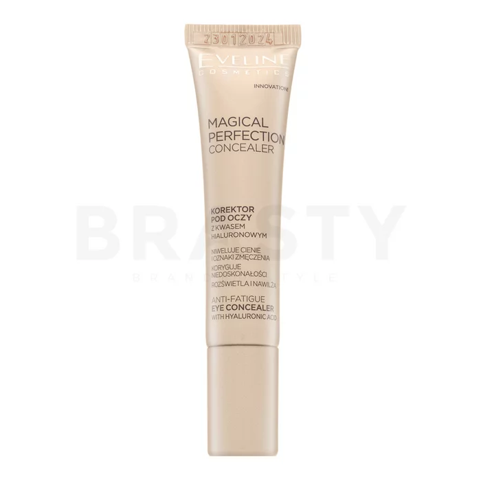 Eveline Magical Perfection Concealer tekući korektor protiv bora, natečenosti i tamnih kolutova 01 Light 15 ml