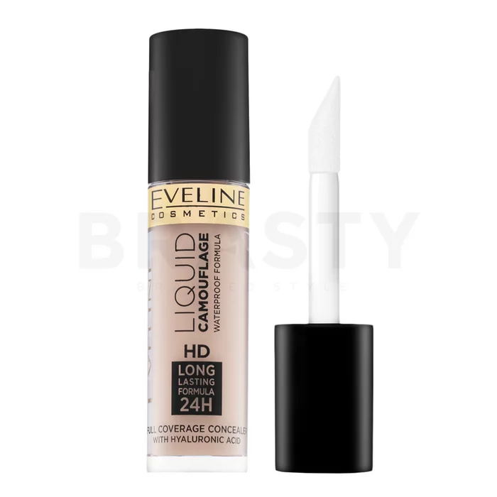 Eveline Liquid Camouflage HD Long Lasting 24H Concealer vloeibare concealer voor een uniforme en stralende teint 02A 5 ml