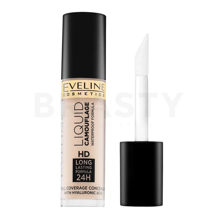 Eveline Liquid Camouflage HD Long Lasting 24H Concealer vloeibare concealer voor een uniforme en stralende teint 01 5 ml