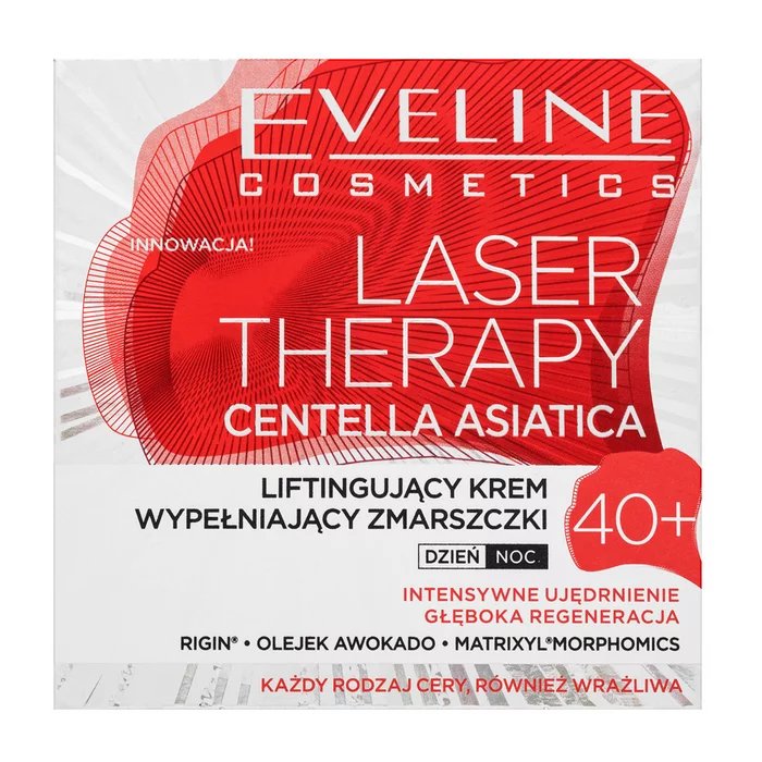 Eveline negovalna krema Laser Therapy Centella Asiatica Anti-Wrinkle Cream 40+ 50 ml