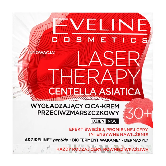Eveline negovalna krema Laser Therapy Centella Asiatica Anti-Wrinkle Cream 30+ 50 ml