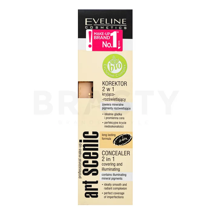 Eveline Art Scenic Concealer 2in1 korekčná tyčinka 04 Light 7 ml