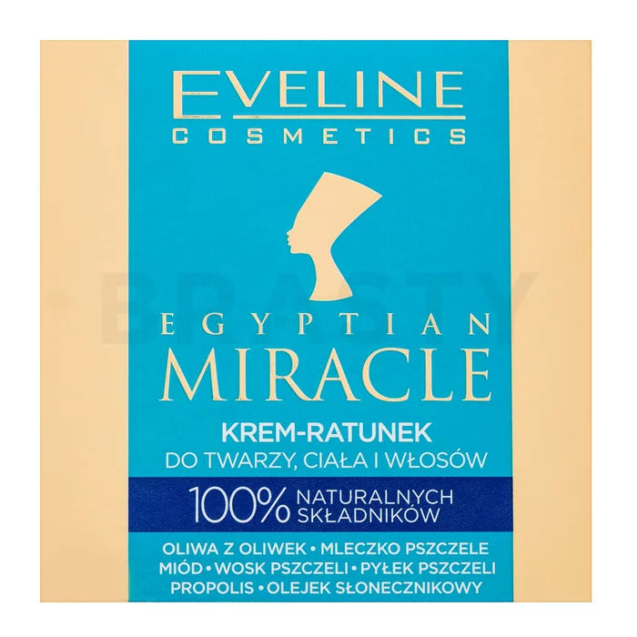 Eveline Egyptian Miracle negovalna krema Natural Rescue Cream 7in1 40 ml
