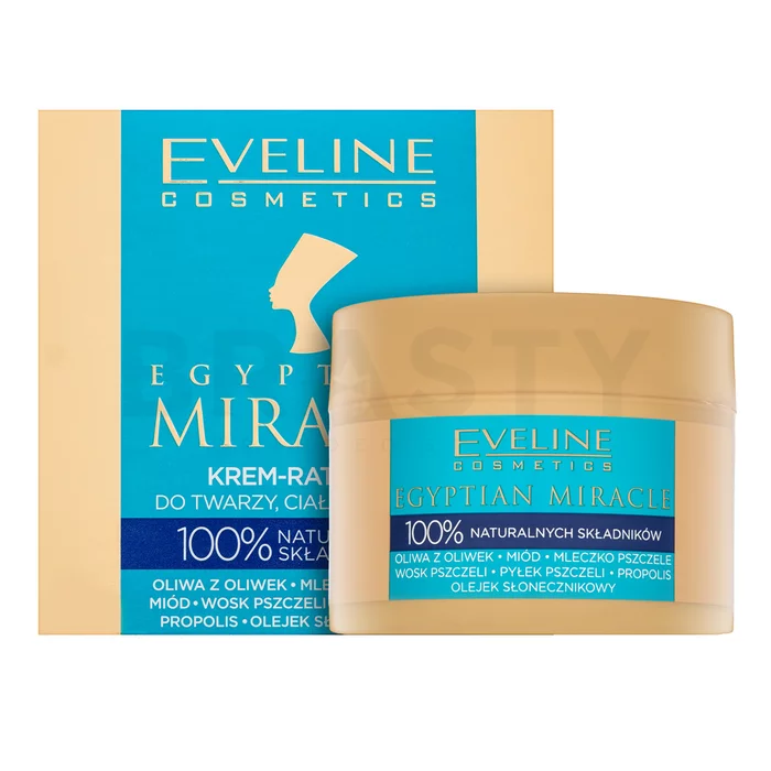 Eveline Egyptian Miracle negovalna krema Natural Rescue Cream 7in1 40 ml