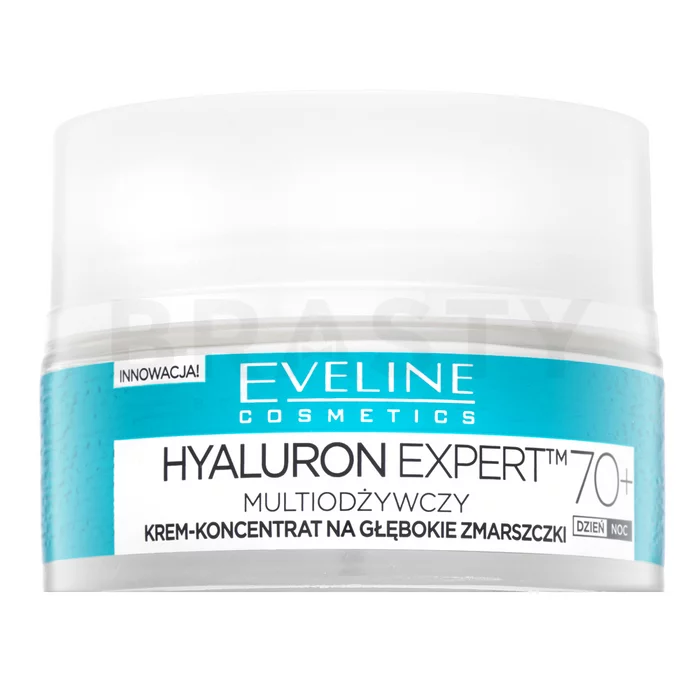 Eveline Bio Hyaluron 4D Day&Night Cream 70+ SPF8 liftingový zpevňující krém proti vráskám 50 ml