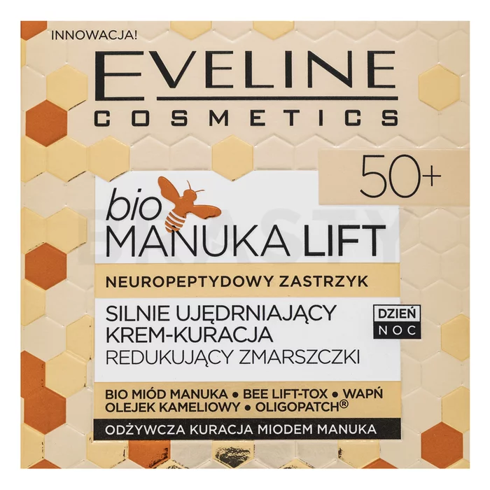 Eveline BIO Manuka lifting krema za učvrstitev Anti-Wrinkle DayNight Face Cream 50+ 50 ml