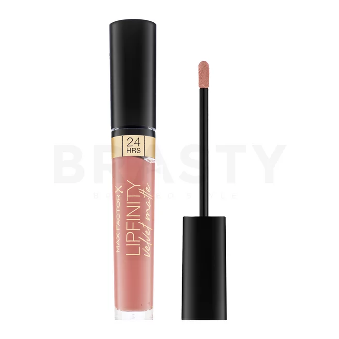 Max Factor Lipfinity Velvet Matte Lipstick Flüssig-Lippenstift für einen matten Effekt 070 Vintage Caramel 4 ml