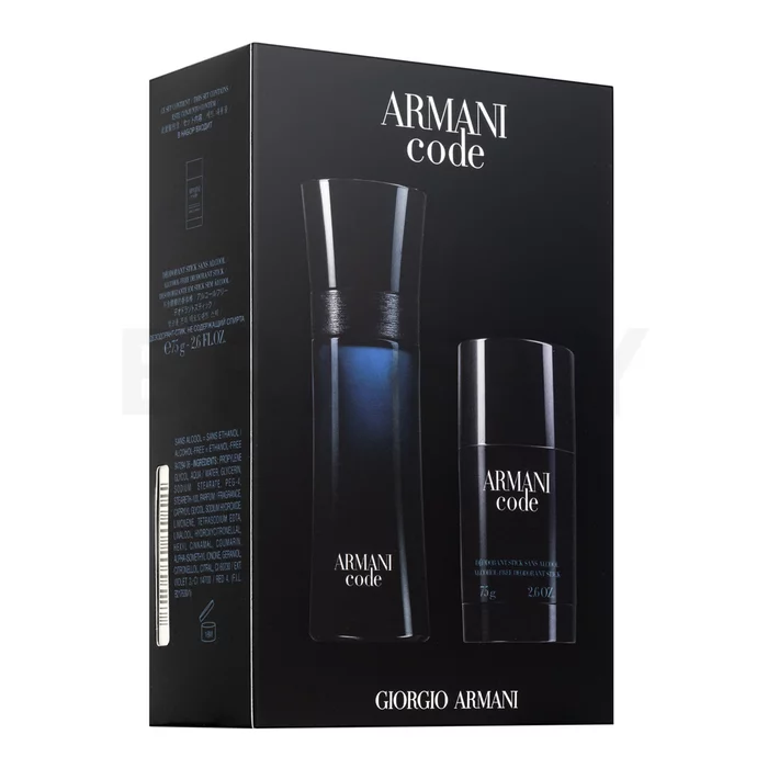 Armani (Giorgio Armani) Code Pour Homme ajándékszett férfiaknak Set II. 75 ml