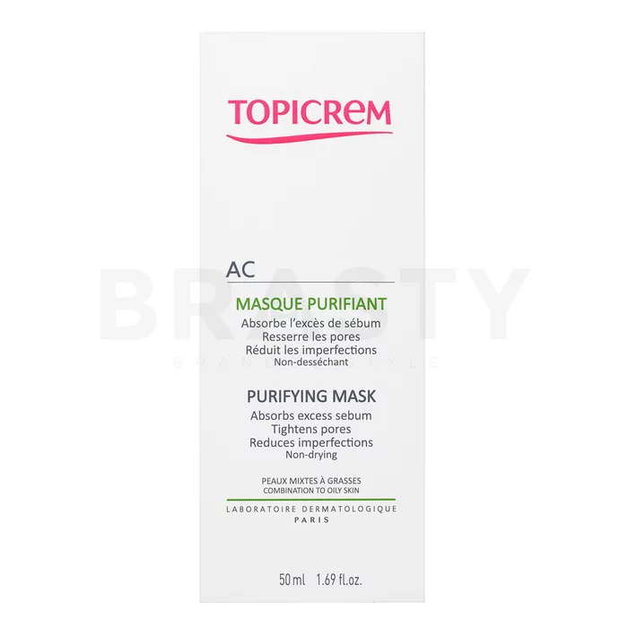 Topicrem AC Purifying Mask Reinigungsmaske für fettige Haut 50 ml