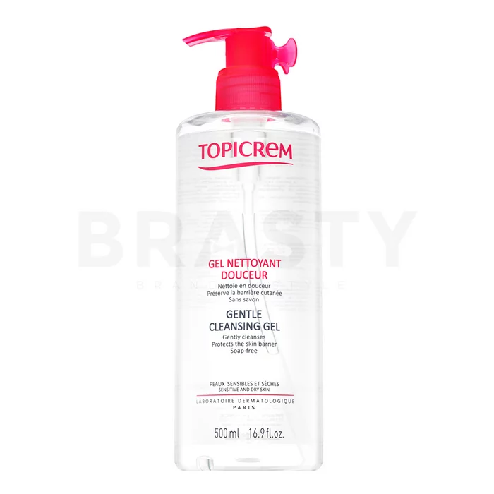 Topicrem Gentle Cleansing Gel Body & Hair почистващ гел за коса и тяло 500 ml