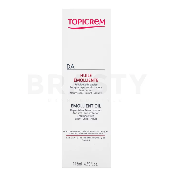 Topicrem DA olje za telo Emollient Oil 145 ml