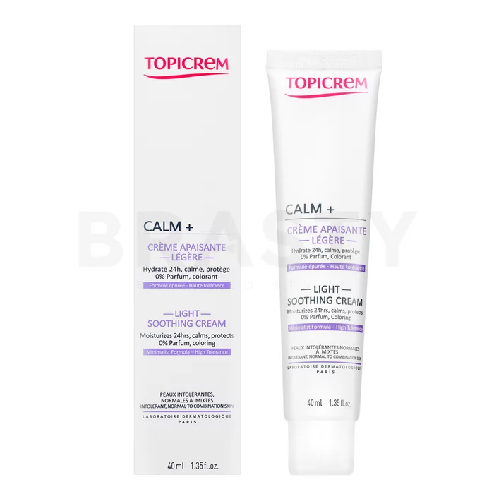 Topicrem Calm+ Light Soothing Cream huidcrème met hydraterend effect 40 ml