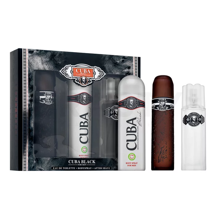 Cuba Black ajándékszett férfiaknak Set II.