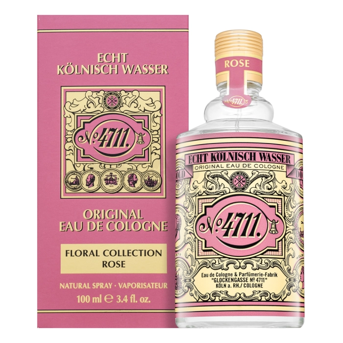 4711 Floral Collection Rose Eau de Cologne unisex 100 ml