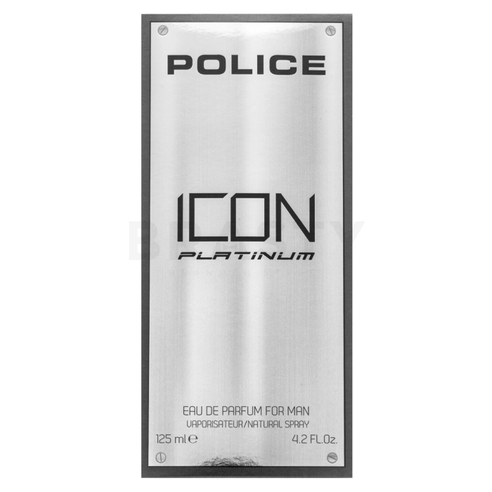 Police Icon Platinum Eau de Parfum bărbați 125 ml