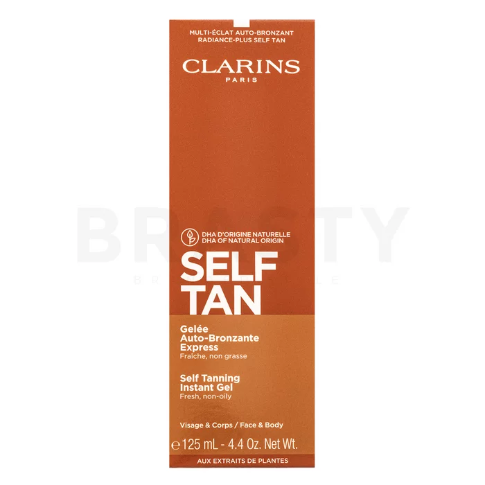 Clarins Self Tan Self Tanning Instant Gel önbarnító zselé minden bőrtípusra 125 ml
