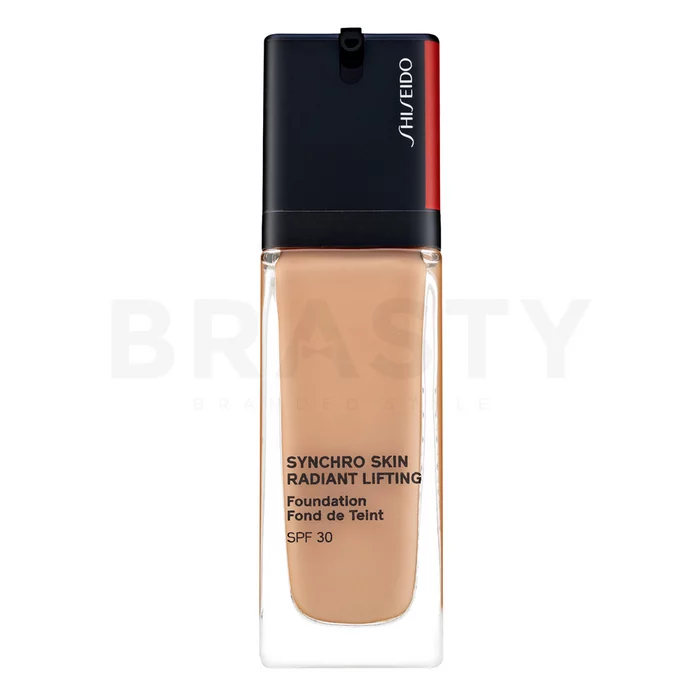 Shiseido Synchro Skin Radiant Lifting Foundation SPF30 - 260 langhoudende make-up voor een uniforme en stralende teint 30 ml