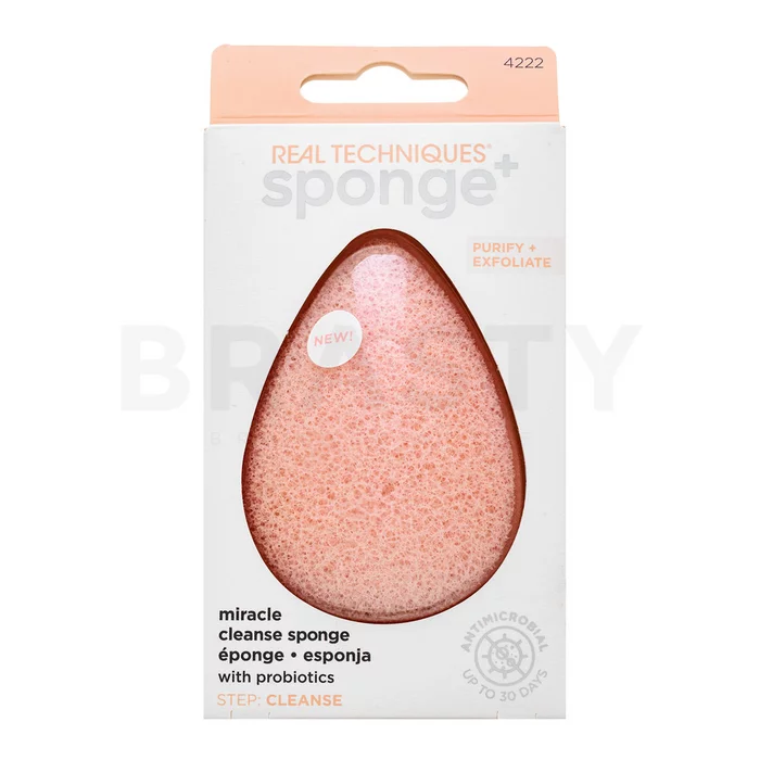 Real Techniques Sponge+ Miracle Cleansing Sponge reinigingsspons voor alle huidtypes
