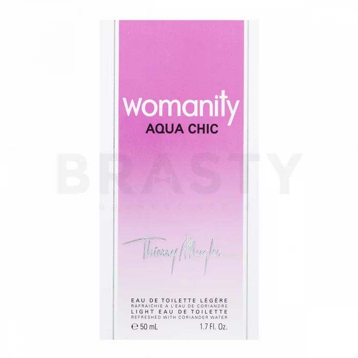 Thierry Mugler Womanity Aqua Chic 2013 Eau de Toilette femei 50 ml