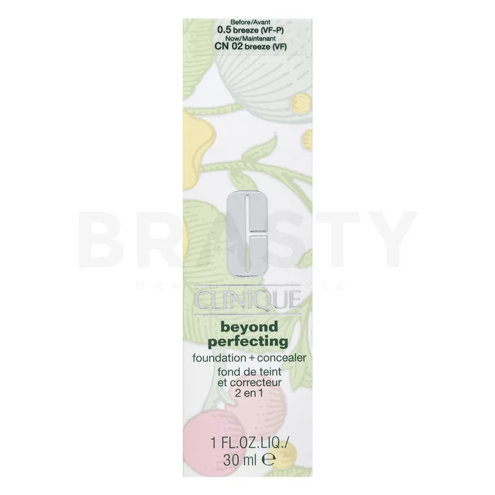 Clinique Beyond Perfecting Foundation & Concealer vloeibare make-up voor een uniforme en stralende teint 0.5 Breeze 30 ml