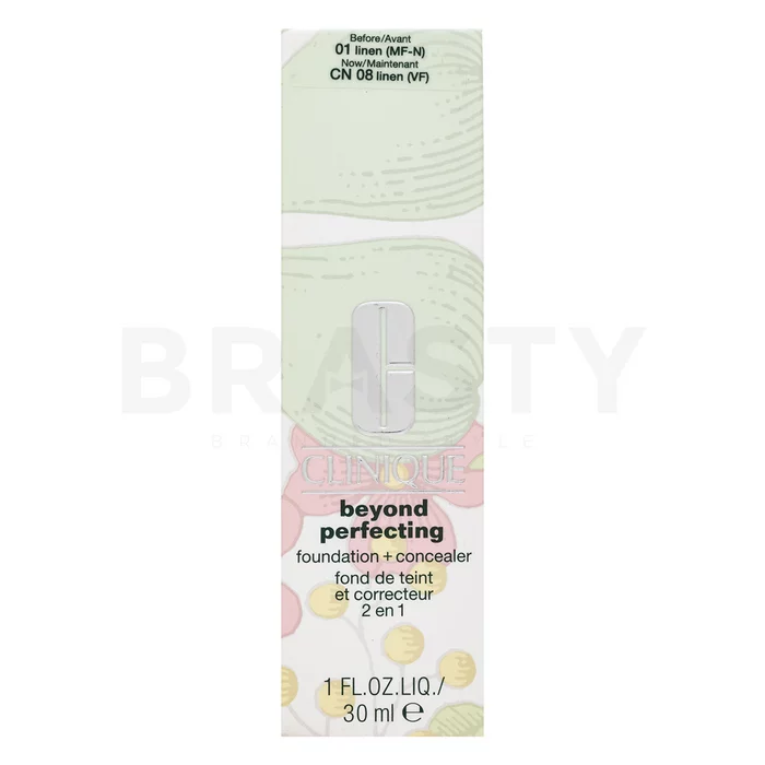 Clinique Beyond Perfecting Foundation & Concealer vloeibare make-up voor een uniforme en stralende teint 08 Linen 30 ml
