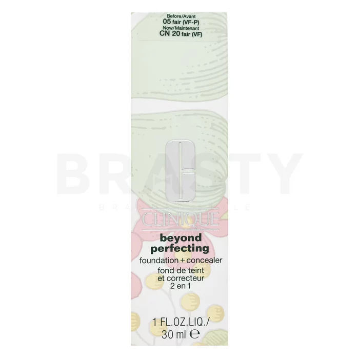 Clinique Beyond Perfecting Foundation & Concealer vloeibare make-up voor een uniforme en stralende teint 05 Fair 30 ml
