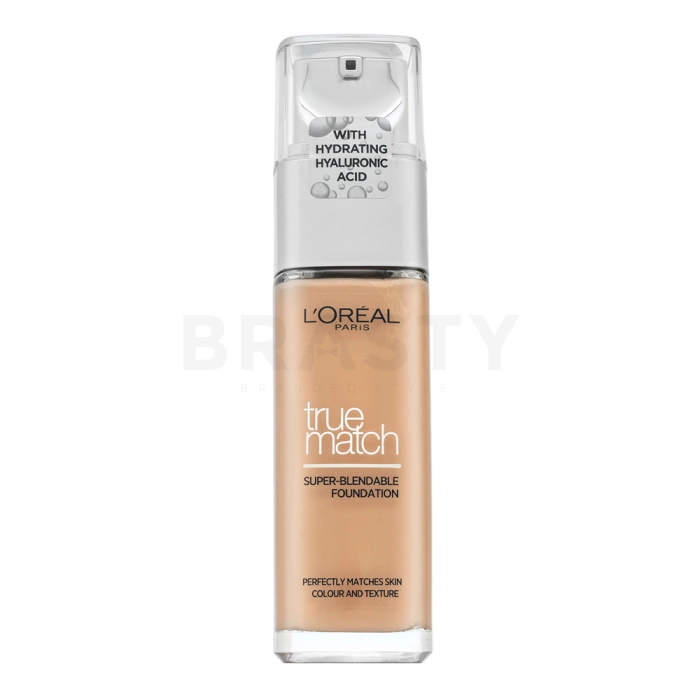 L´Oréal Paris True Match Super-Blendable Foundation Flüssiges Make Up für Einigung des farbigen Hauttones 5D5W Sand Dore 30 ml