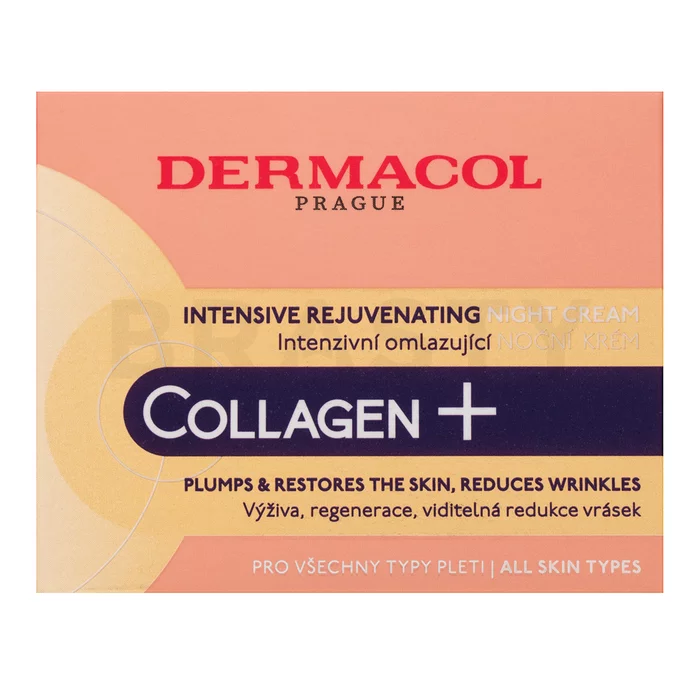 Dermacol Collagen+ Intensive Rejuvenating Night Cream crema facial antiarrugas 50 ml