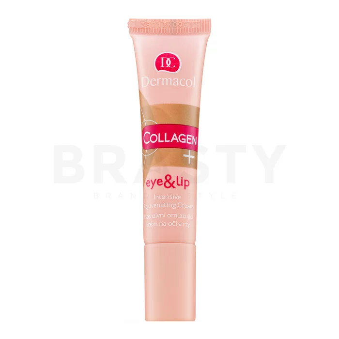 Dermacol Collagen+ crema iluminadora y rejuvenecedora Eye & Lip Intensive Rejuvenating Cream 15 ml