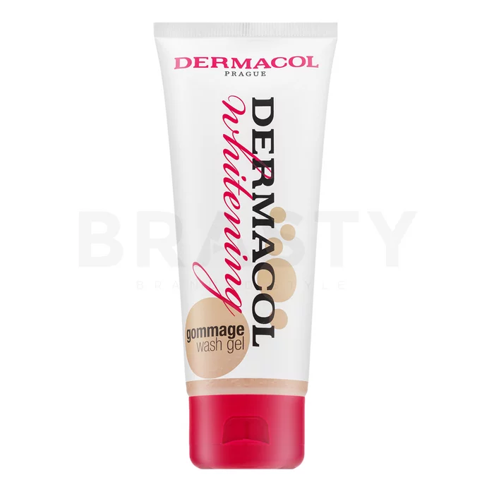 Dermacol Whitening Gommage Wash Gel čistiaci gél proti pigmentovým škvrnám 100 ml