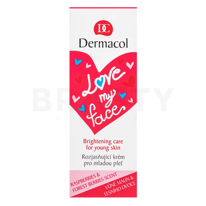 Dermacol Love My Face Young Skin Brightening Care Verhelderende Crème voor Jonge Huid 50 ml