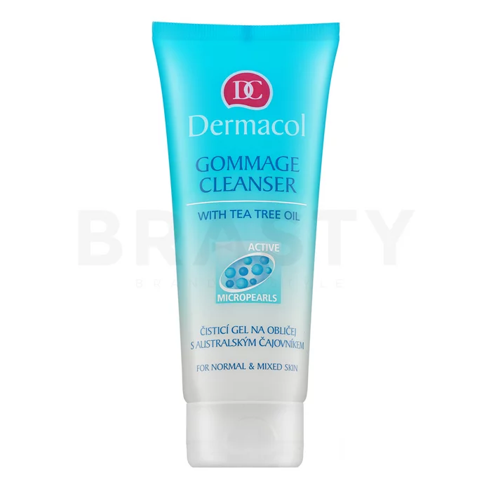 Dermacol Tea Tree Gommage Cleanser gel de curățare 100 ml