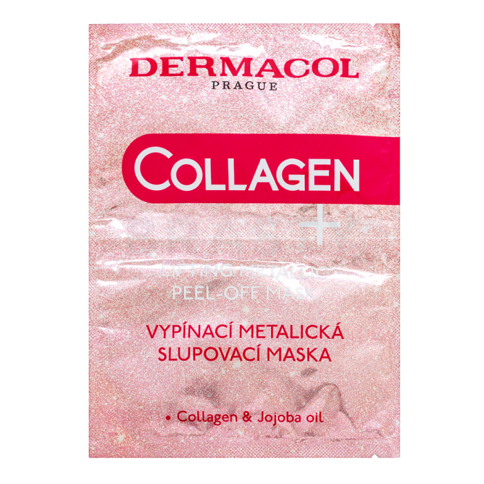 Dermacol Collagen+ maszk Lifting Metallic Peel-Off Mask 15 ml