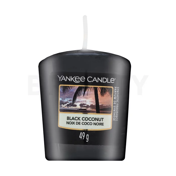 Yankee Candle Black Coconut votívna sviečka 49 g