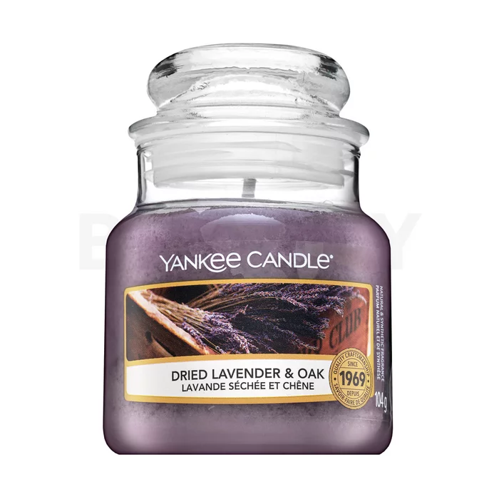 Yankee Candle Dried Lavender & Oak vonná sviečka 104 g