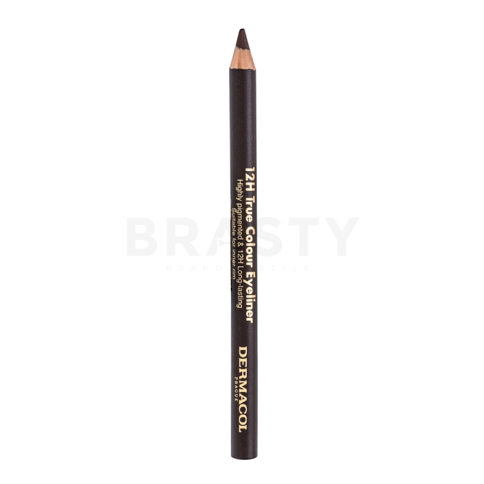 Dermacol 12H True Colour Eyeliner oogpotlood 6 Dark Brown 2 g