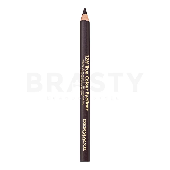 Dermacol 12H True Colour Eyeliner oogpotlood 10 Dark Mauve 2 g