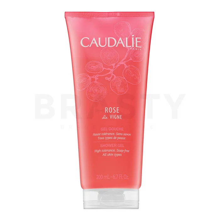 Caudalie Rose De Vigne Shower Gel tusfürdő gél hidratáló hatású 200 ml