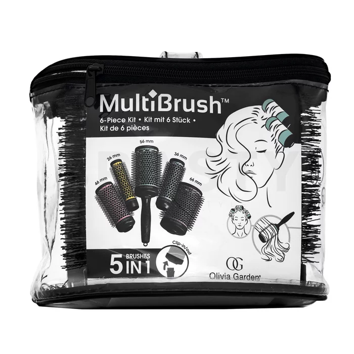 Olivia Garden MultiBrush Set 6 pieces haarborstel